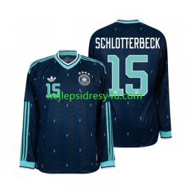 Fotbalový Dres Německo Nico Schlotterbeck 15 Venkovní Mistrovství světa 2026 Dlouhý Rukáv